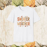 Sweater Weather Cozy Fall Shirt, Autumn Aesthetic Tee