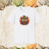 Owl Autumn Vibe Cozy Fall Shirt, Pumpkin Season Tee, Nature Lover Apparel