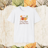 Cosy Vibes Just Me Time Self-Care Shirt, Autumn Comfort Tee, Introvert Relaxation Apparel