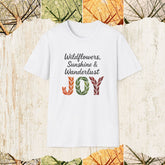 Wildflowers Sunshine & Wanderlust Adventure Shirt, Cozy Fall Travel Tee