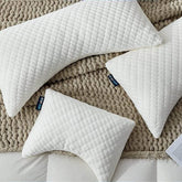 Memory Cotton Pillow – Breathable Neck Support for Side and Back Sleepers, Comfort for Shoulder & Cervical Pain Relief