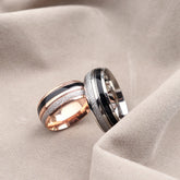 8MM Bold & Timeless - Stainless Steel Ring for Men & Women Everyday Elegance