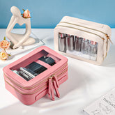 Fashionable Cosmetic Bag – Leakproof & Expandable Storage for Home & Travel