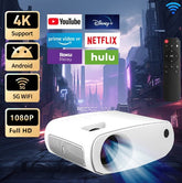 Mini HD Projector – 1080P Portable Home Theater with Tripod Plug & Play Movie Night for Android/iOS/Windows/TV Stick/USB