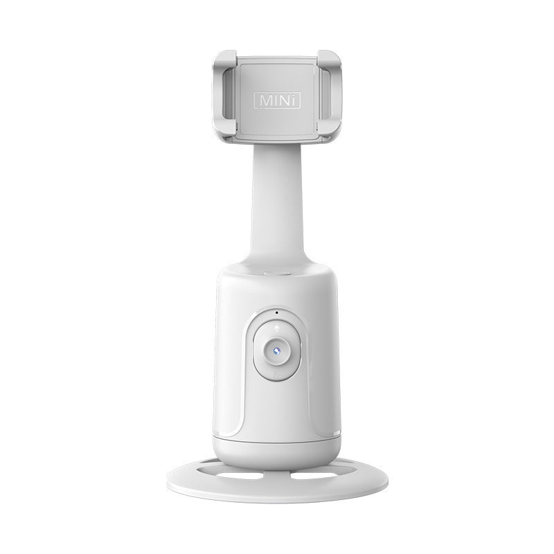 360° AI Auto Face Tracking Phone Holder - Gesture-Controlled Gimbal for Hands-Free Vlogging, Live Streaming & Content Creation - No App Needed