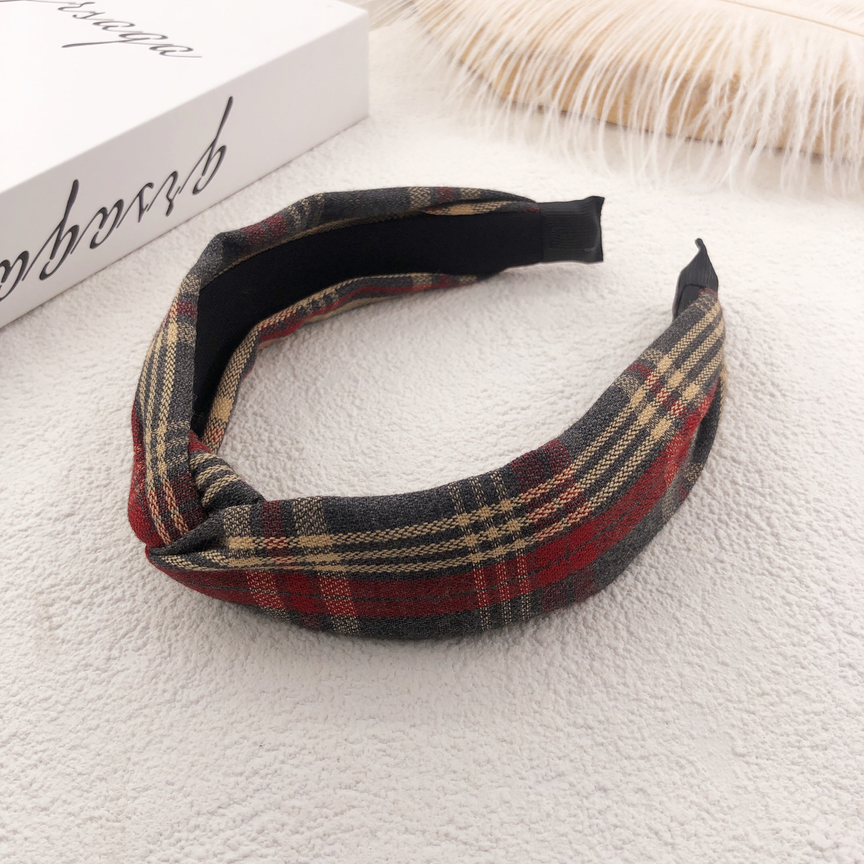 Suede Floral Hair Hoop – Soft, Colorful Headband for Everyday Styling and Occasions
