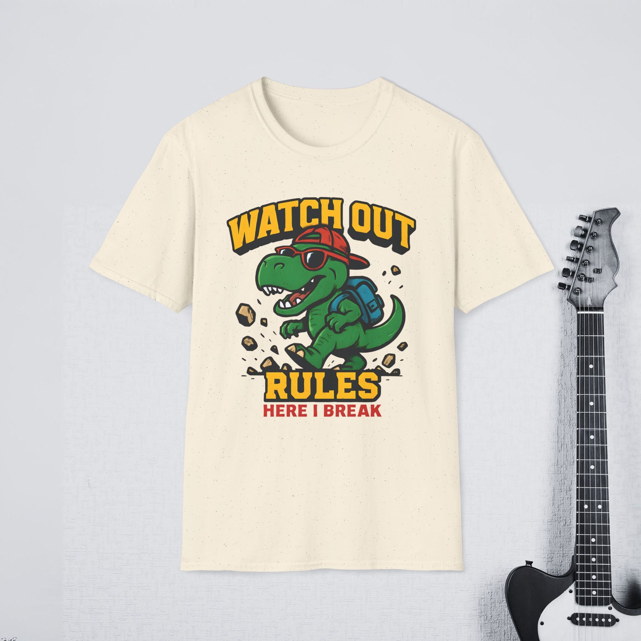 Watch Out Rule Here I Break Rebel Streetwear Shirt, Rule Breaker Tee, Savage Mindset Apparel