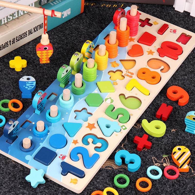 3D Alphabet & Number Puzzle – Colorful Educational Toy for Kids – Learn Letters, Numbers & Shapes!