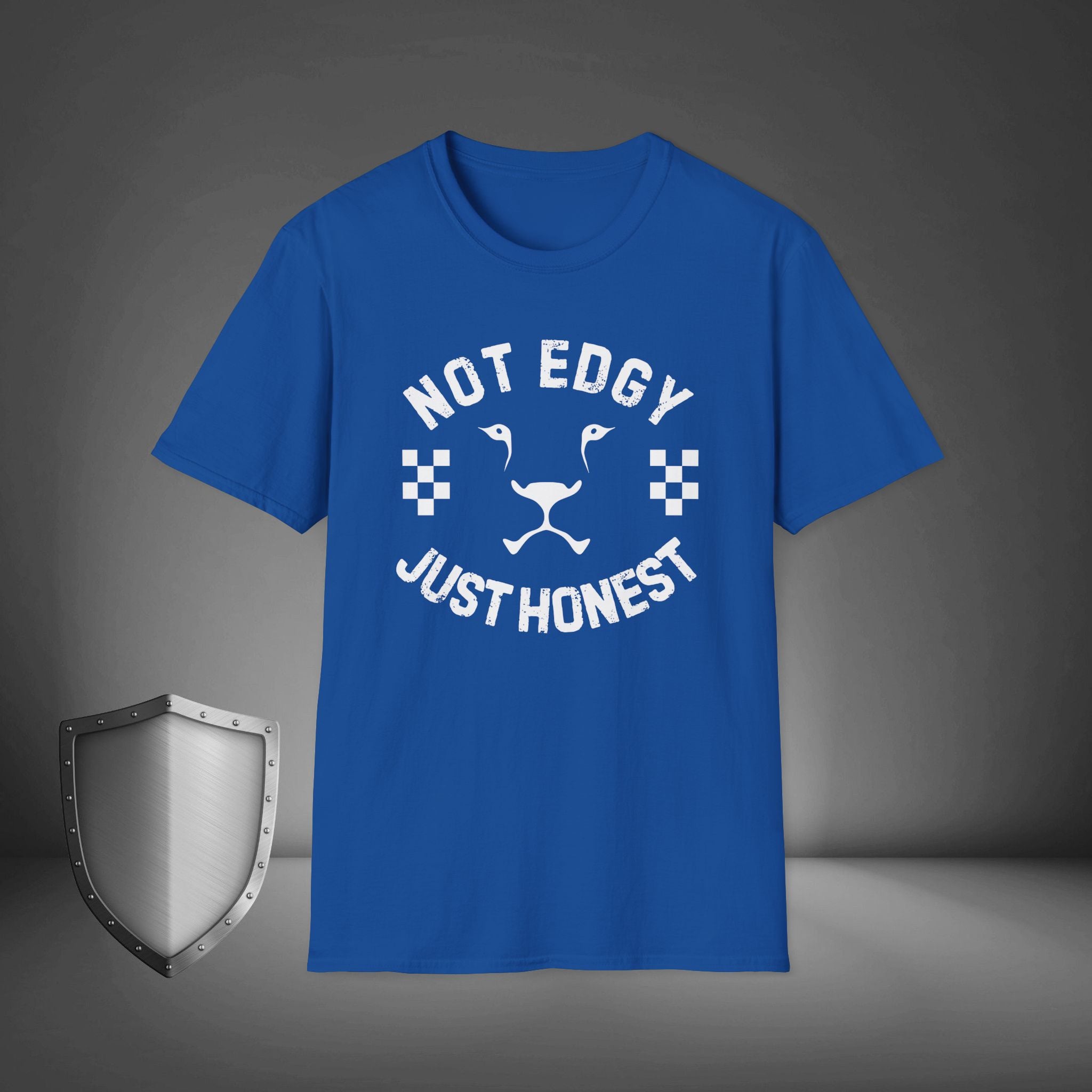 Not Edgy Just Honest Minimalist Streetwear Shirt, Bold Personality Tee, Truth Over Trends Shirt