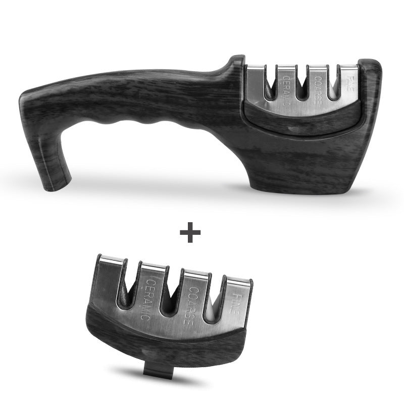 3‑Stage Kitchen Knife Sharpener - Detachable, Easy‑Clean Tool with Ergonomic Handle