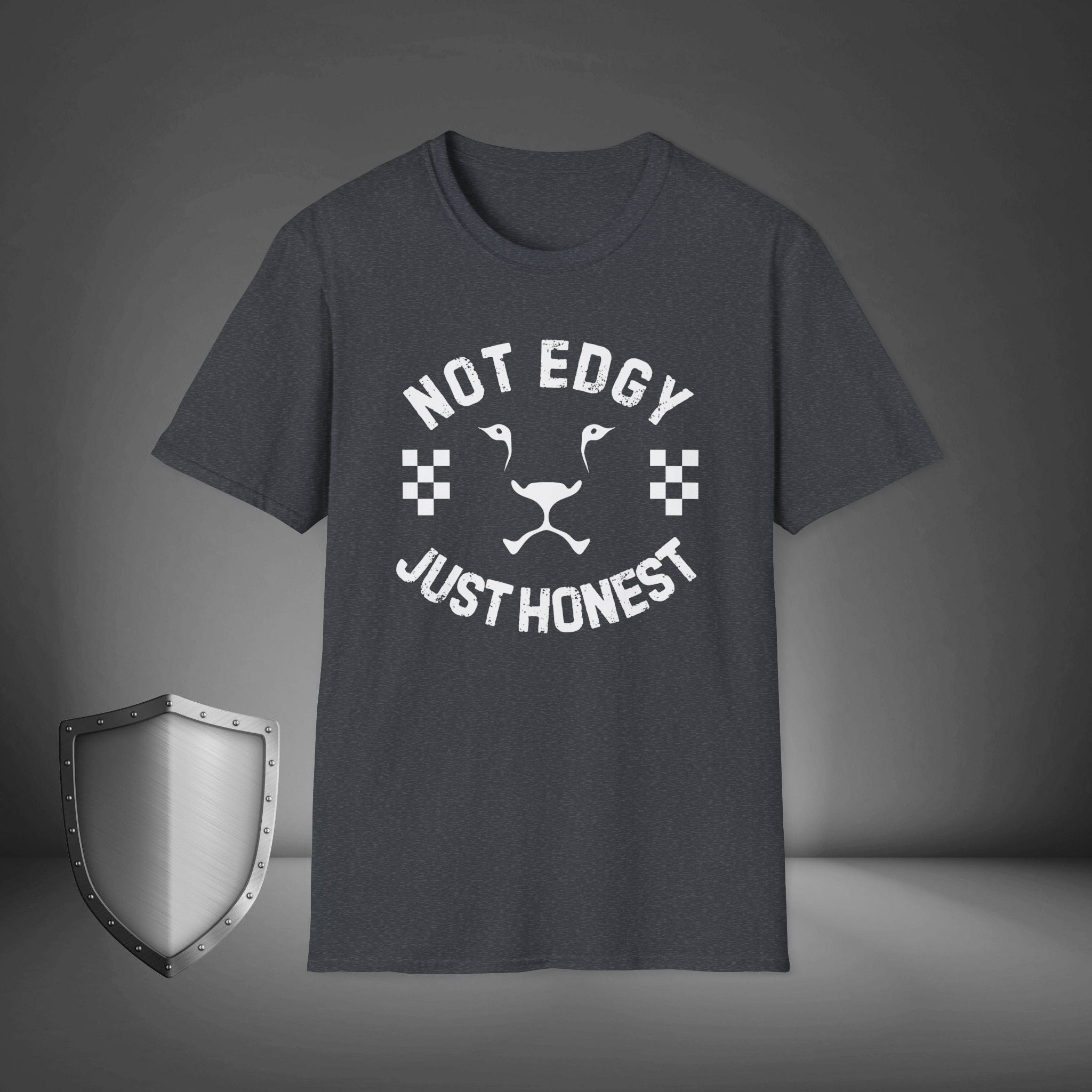 Not Edgy Just Honest Minimalist Streetwear Shirt, Bold Personality Tee, Truth Over Trends Shirt