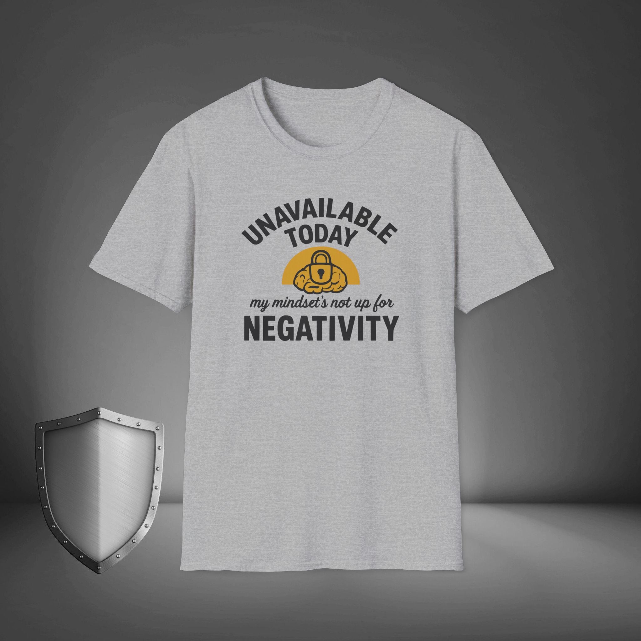 Unavailable Today No Negativity Mindset Shirt, Self-Care Introvert Tee, Positive Energy Shirt