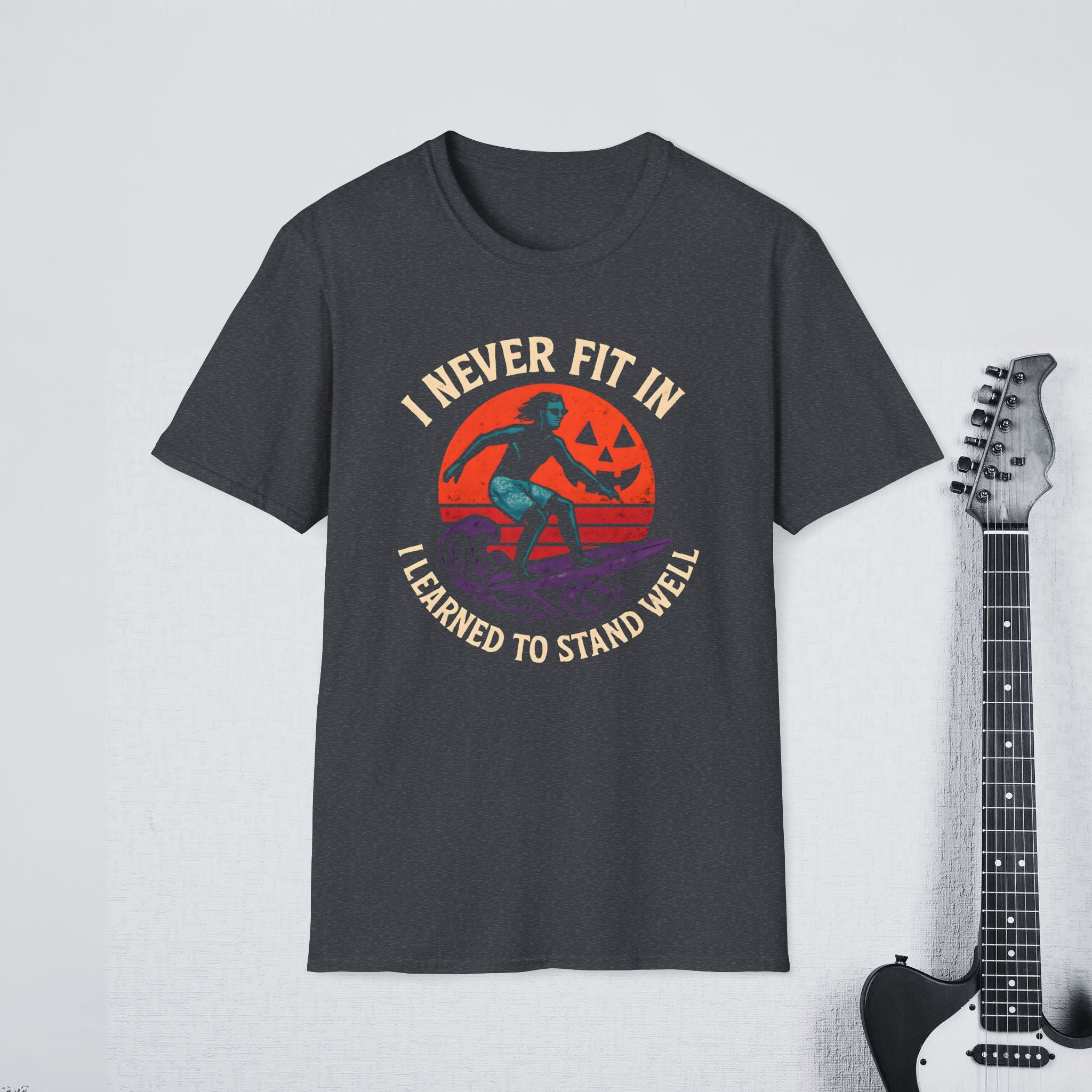 I Never Fit In I Learned to Stand Well Empowerment Shirt, Bold Confidence Tee, Outsider Mindset Apparel