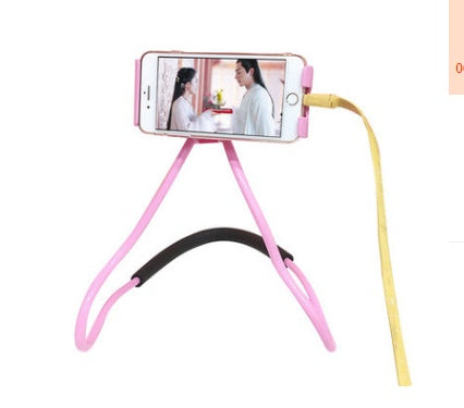 Hands-Free Neck Phone Holder – Adjustable Mobile Stand for iPhone, Xiaomi & More