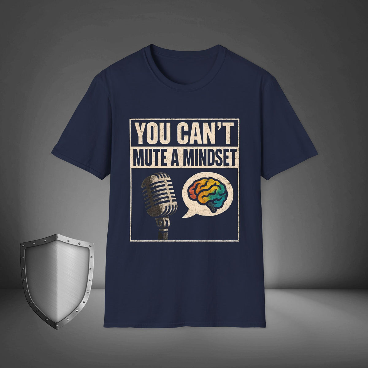 You Can’t Mute a Mindset Streetwear Shirt, Entrepreneur Grind Tee, Athlete Mindset Gift
