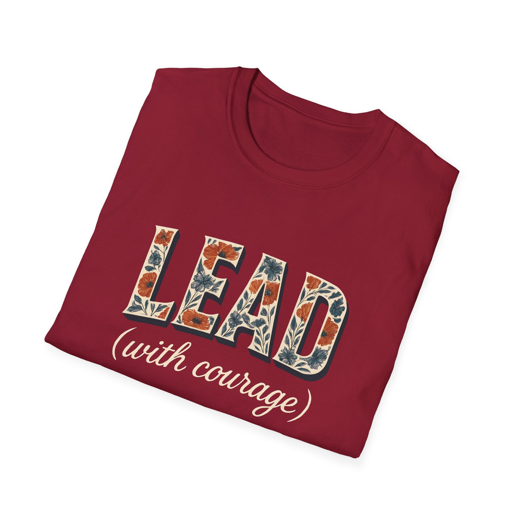 Lead with Courage Epic Mindset 24:7 Shirt, Motivational Streetwear Tee