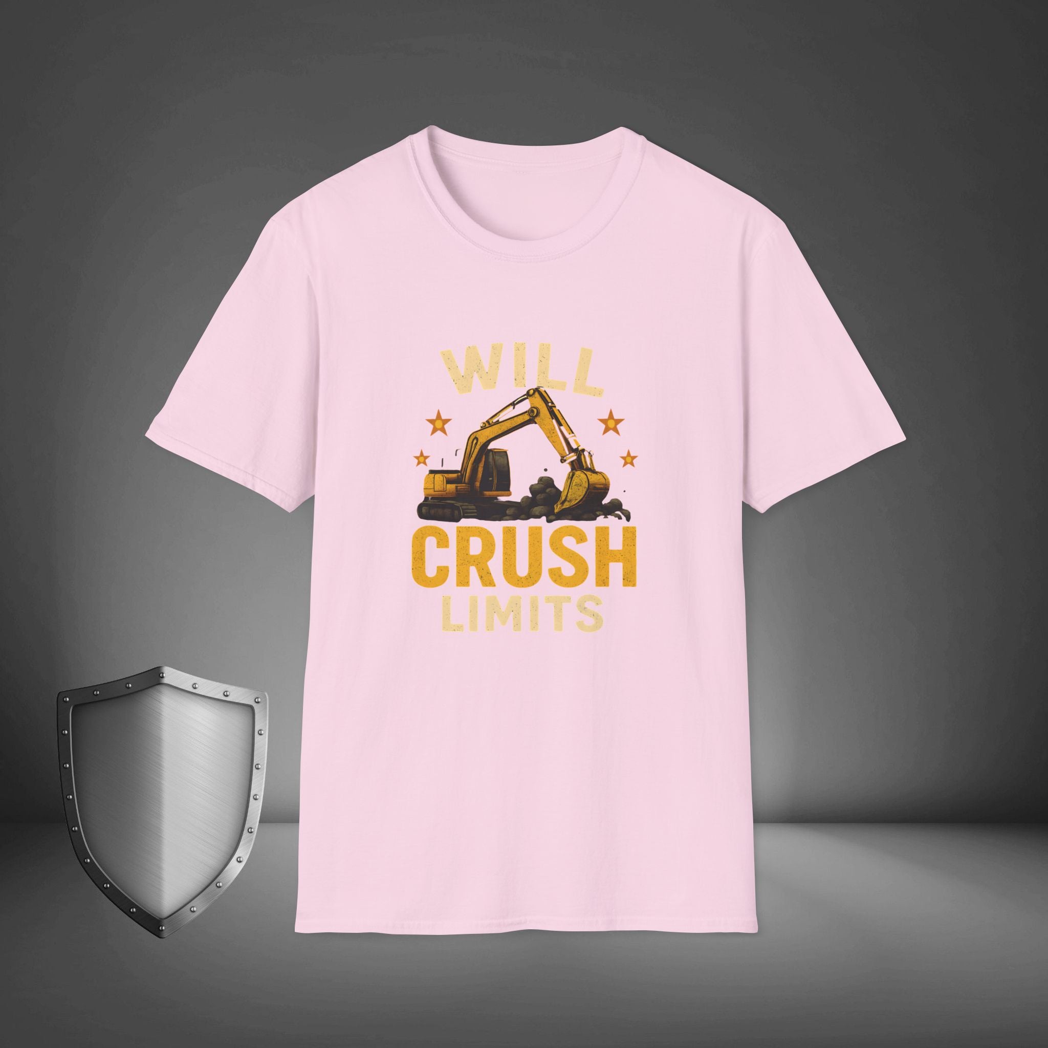 Will Crush Limits Gym Shirt, Fitness Grind Tee, Athlete Mindset Streetwear