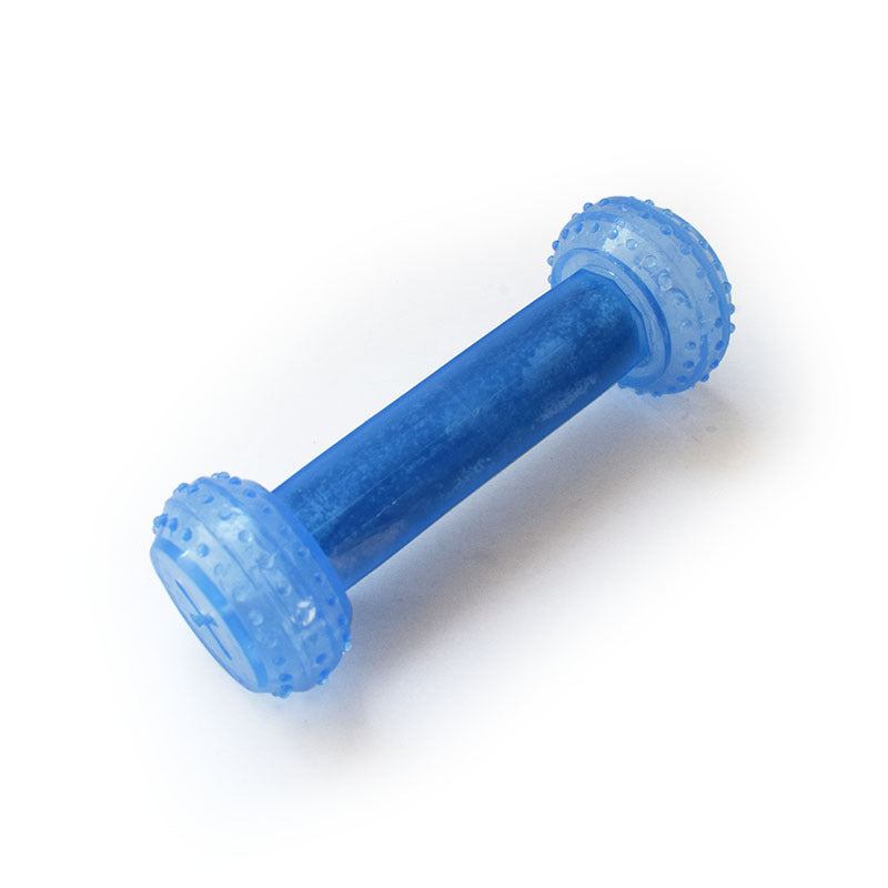 Frosty Bite Durable Dog Teether: Freezable Summer Chew Ring for Aggressive Chewers