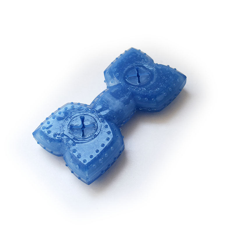 Frosty Bite Durable Dog Teether: Freezable Summer Chew Ring for Aggressive Chewers