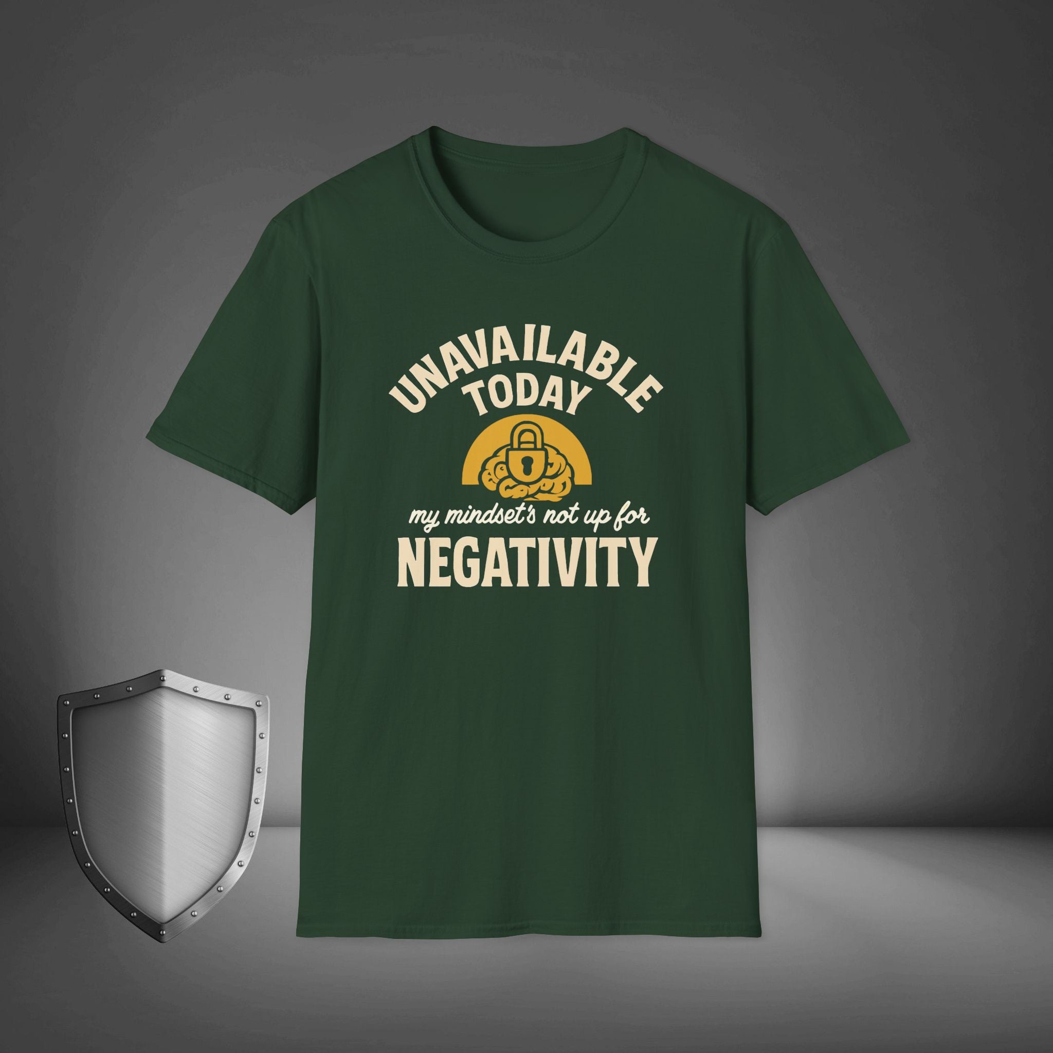 Unavailable Today No Negativity Mindset Shirt, Self-Care Introvert Tee, Positive Energy Shirt