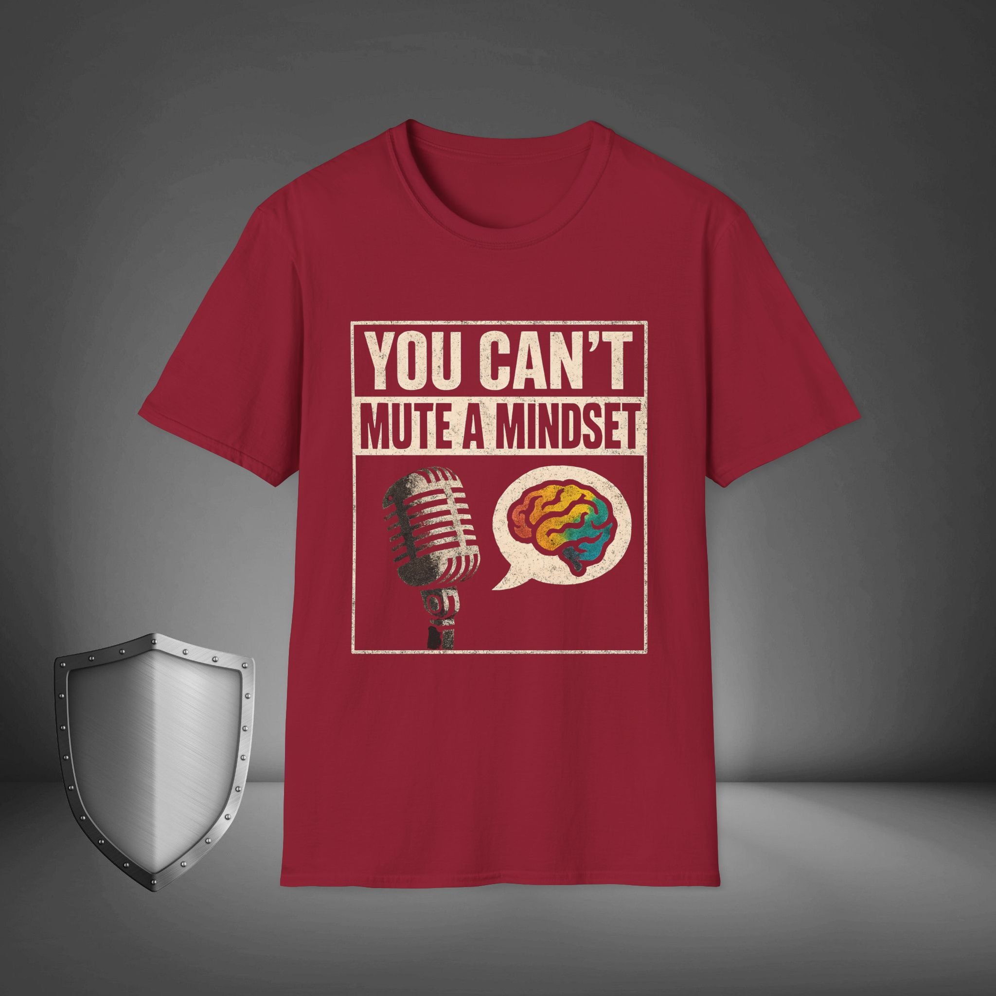 You Can’t Mute a Mindset Streetwear Shirt, Entrepreneur Grind Tee, Athlete Mindset Gift