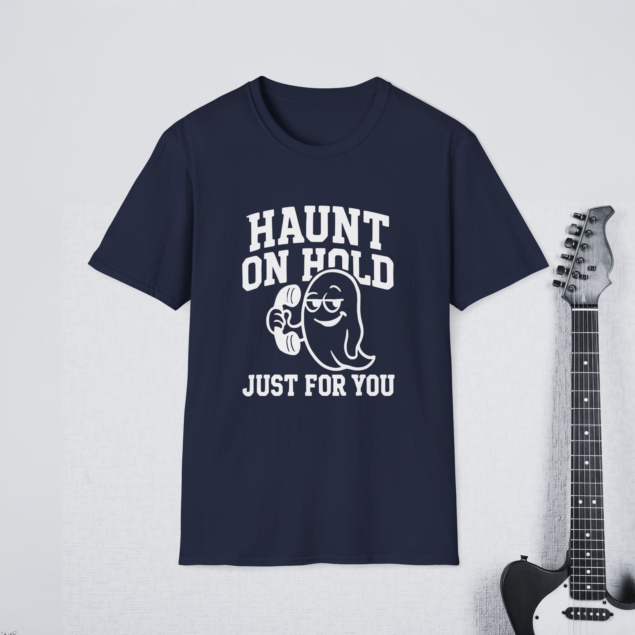 Haunt on Hold Just for You Gothic Romance Shirt, Dark Aesthetic Streetwear Tee, Mysterious Love Apparel