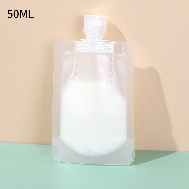 Eco-Friendly Travel Lotion Packing Bag – Leakproof, Reusable PET Cosmetic Pouch (30ml / 50ml / 100ml)