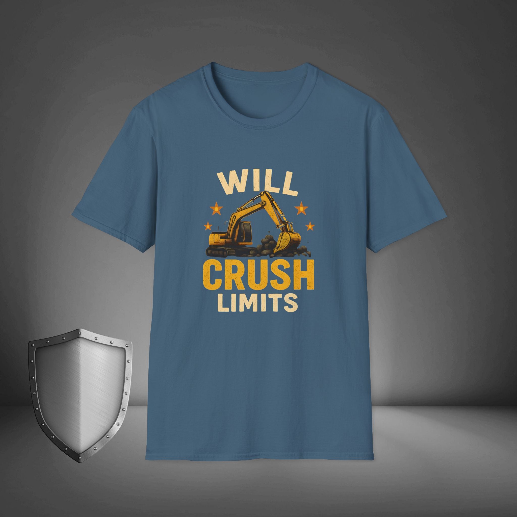 Will Crush Limits Gym Shirt, Fitness Grind Tee, Athlete Mindset Streetwear