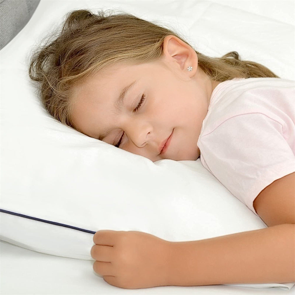 Plush Polyester Sleeping Pillows – Soft, Durable & Easy-Care, Set of 2 (Standard/Queen/King)