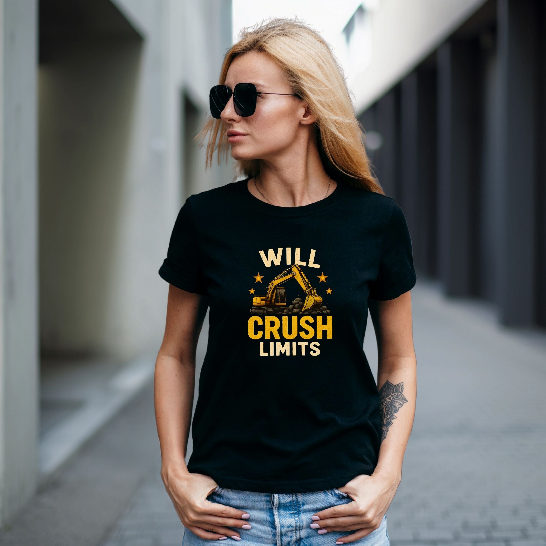 Will Crush Limits Gym Shirt, Fitness Grind Tee, Athlete Mindset Streetwear