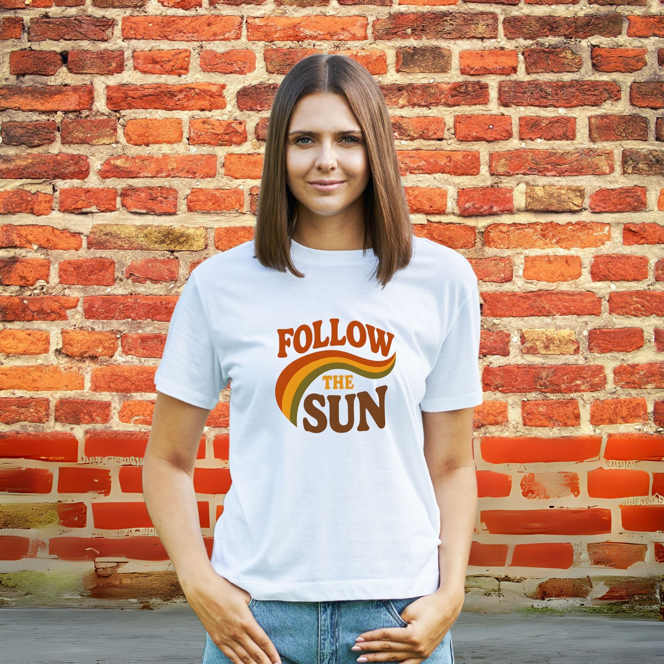 Follow the Sun Autumn Vibes Shirt, Cozy Fall Tee, Pumpkin Season Apparel