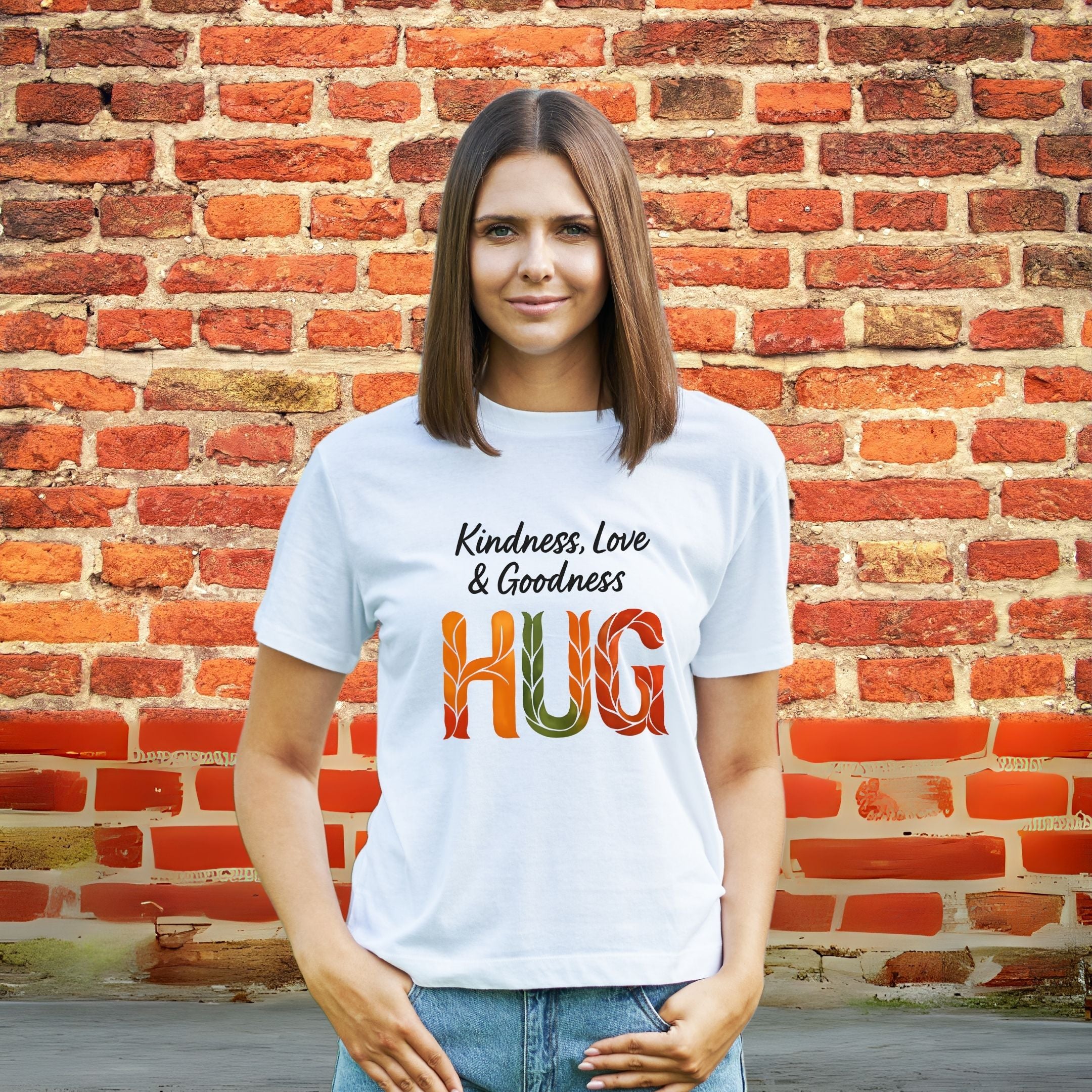 Kindness Love & Goodness Positive Vibes Shirt, Uplifting Lifestyle Tee, Wholesome Everyday Apparel