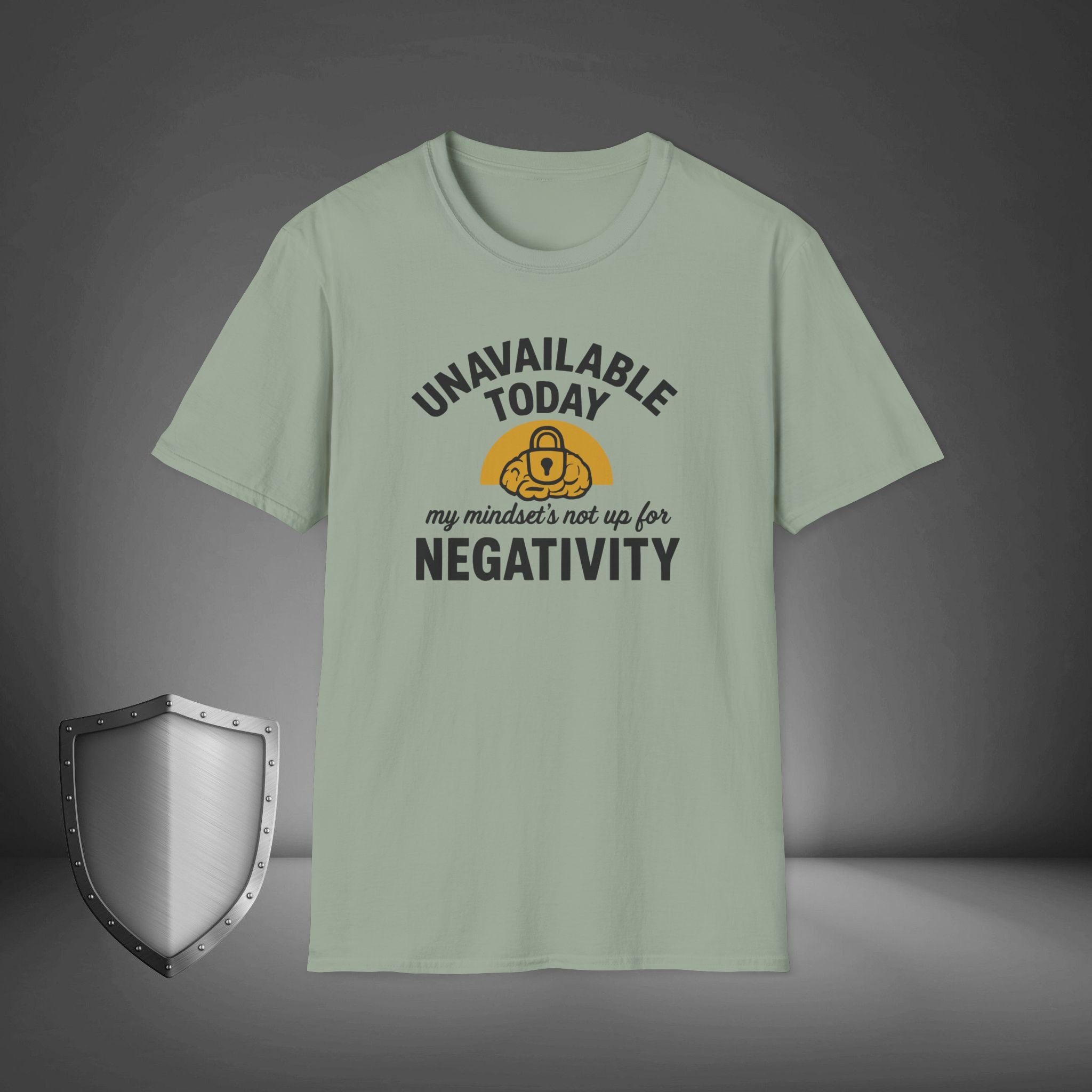 Unavailable Today No Negativity Mindset Shirt, Self-Care Introvert Tee, Positive Energy Shirt