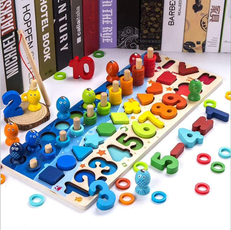3D Alphabet & Number Puzzle – Colorful Educational Toy for Kids – Learn Letters, Numbers & Shapes!