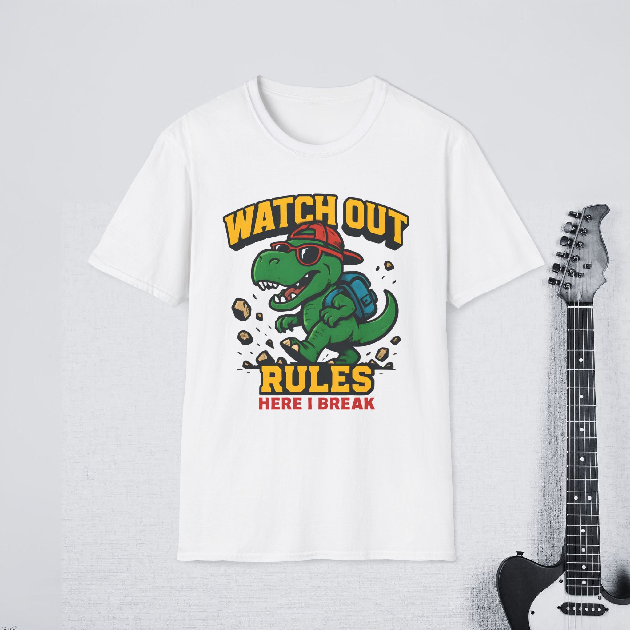 Watch Out Rule Here I Break Rebel Streetwear Shirt, Rule Breaker Tee, Savage Mindset Apparel