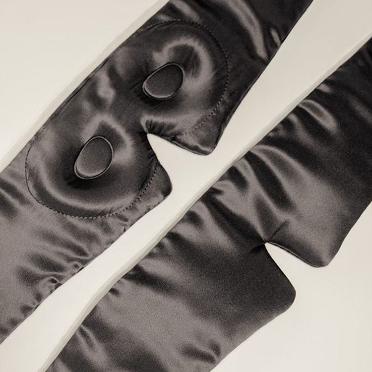 Luxury Mulberry Silk Sleep Mask – Ultra-Soft, 100% Light Blocking, Hypoallergenic & Beauty-Friendly Eye Cover