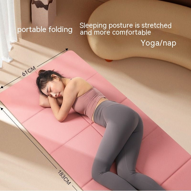 Portable Folding Yoga Mat – Multi-Purpose Siesta Mat for Classrooms, Stretching & Relaxation