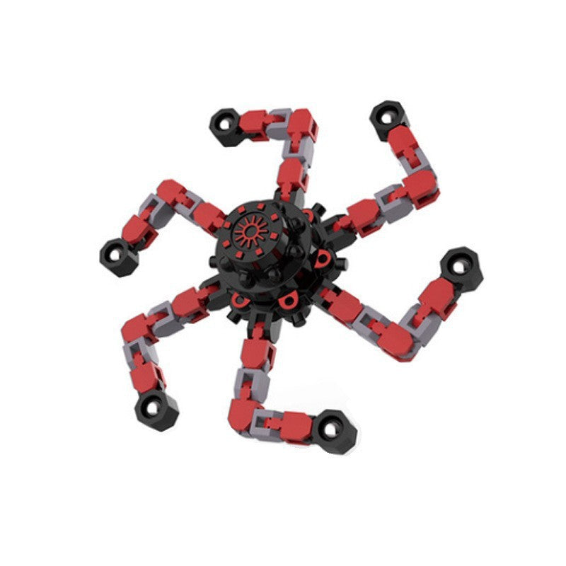 Fun Deformed Fidget Spinner Chain Toy – Stress Relief Hand Spinner for Kids & Adults – Sensory Gyro Anxiety Relief Gift