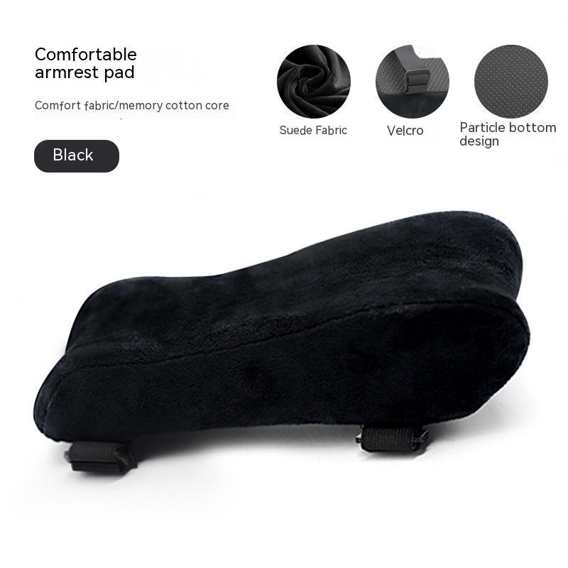 Ergonomic Armrest Pad: Memory Foam Elbow Cushion for Desk & Gaming Chairs - Pressure Relief