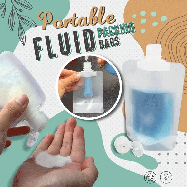 Eco-Friendly Travel Lotion Packing Bag – Leakproof, Reusable PET Cosmetic Pouch (30ml / 50ml / 100ml)