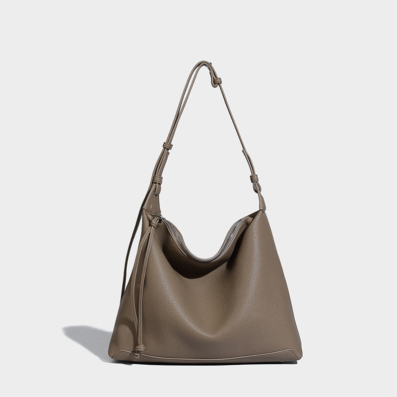 Large Capacity Soft PU Shoulder Bag - Stylish Shoulder Bag for Work & Travel
