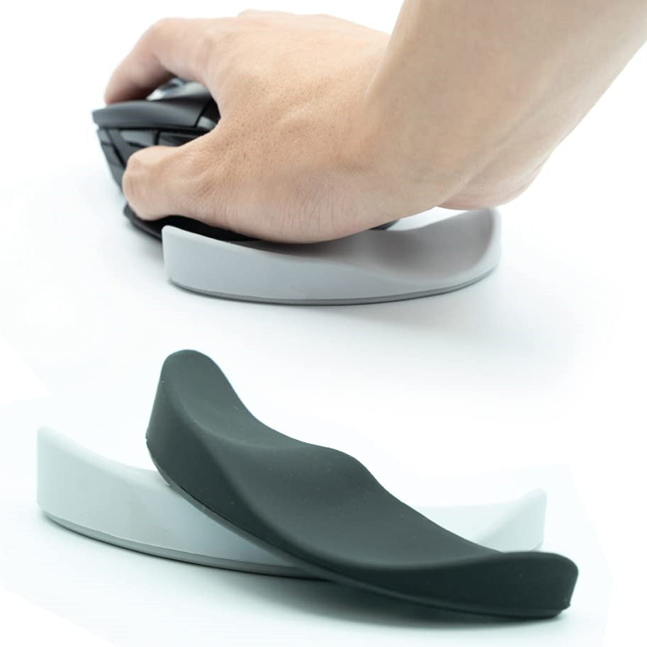 Gliding Silicone Mouse Wrist Rest - Left & Right-Hand Ergonomic Wrist Support Pad for Pain-Free Typing & Gaming