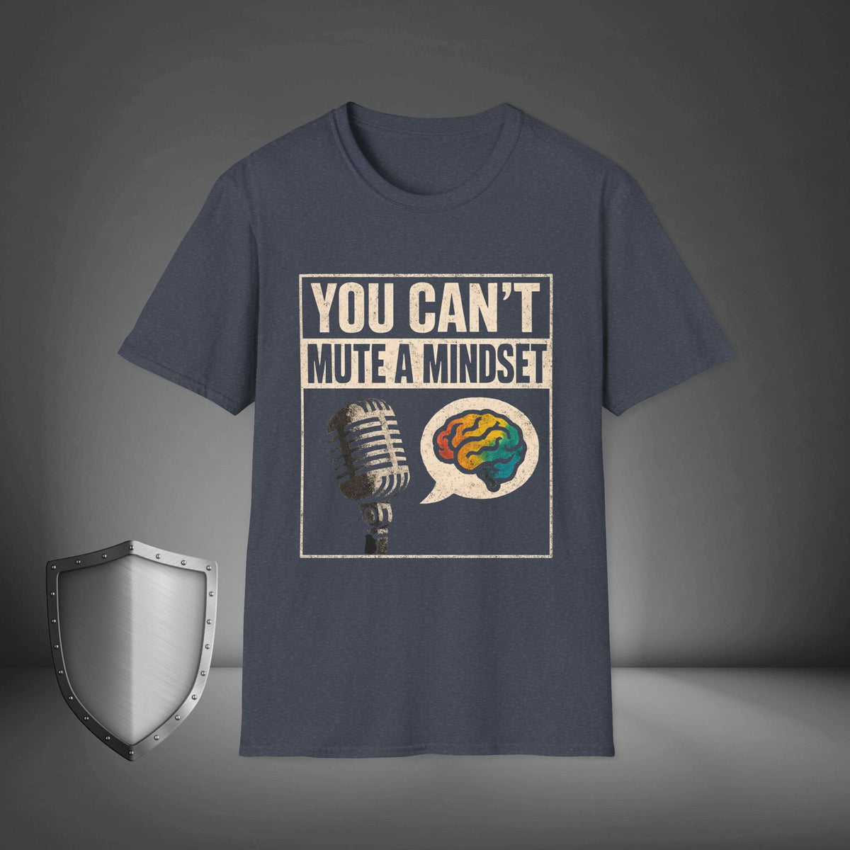 You Can’t Mute a Mindset Streetwear Shirt, Entrepreneur Grind Tee, Athlete Mindset Gift