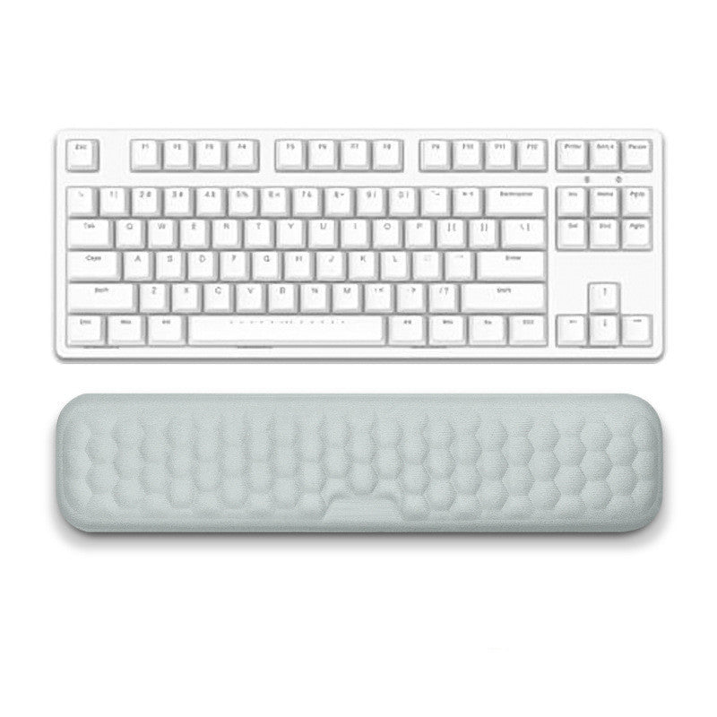 Comfy Memory Foam Wrist Rest for Mouse - Soft Support for Typing & Gaming