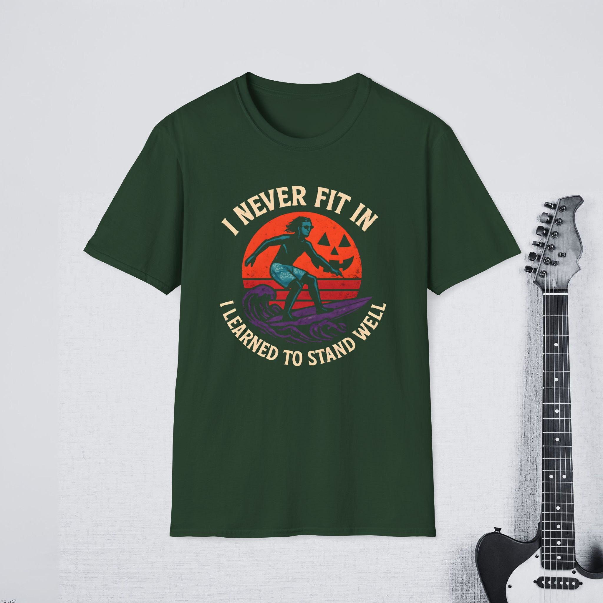 I Never Fit In I Learned to Stand Well Empowerment Shirt, Bold Confidence Tee, Outsider Mindset Apparel