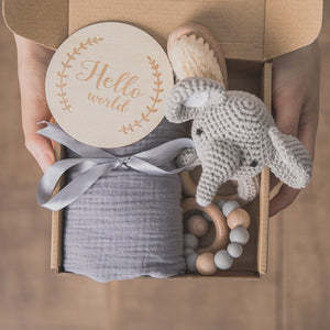 Baby Teether Set for Newborns - Cute & Safe Chewing Toys for Sore Gums - Perfect Shower Gift for Boys & Girls
