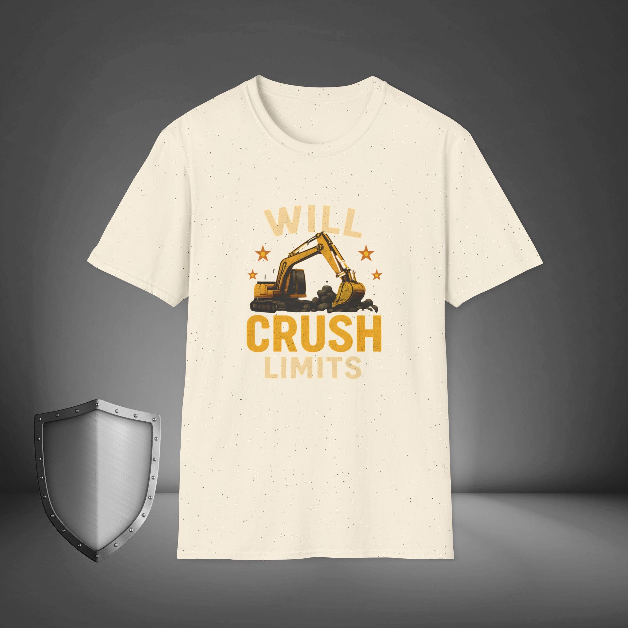 Will Crush Limits Gym Shirt, Fitness Grind Tee, Athlete Mindset Streetwear