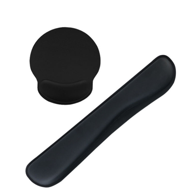 Wrist Rest Pad Set for Keyboard & Mouse - Soft Memory Foam Support for All-Day Typing & Gaming Comfort