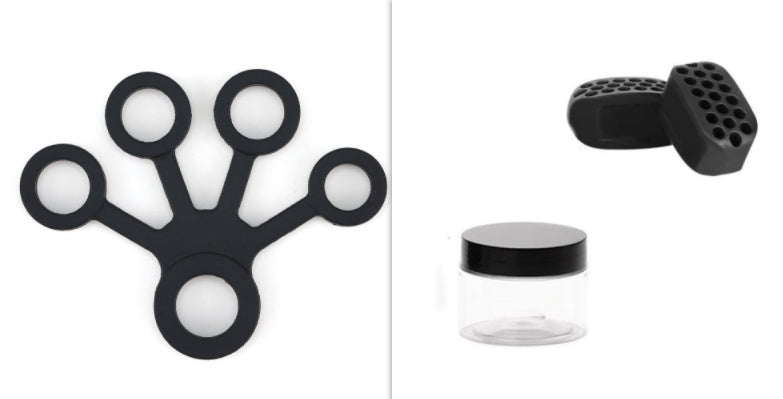 Silicone Finger Stretcher - Hand Grip Strengthener for Arthritis Pain Relief & Rehabilitation