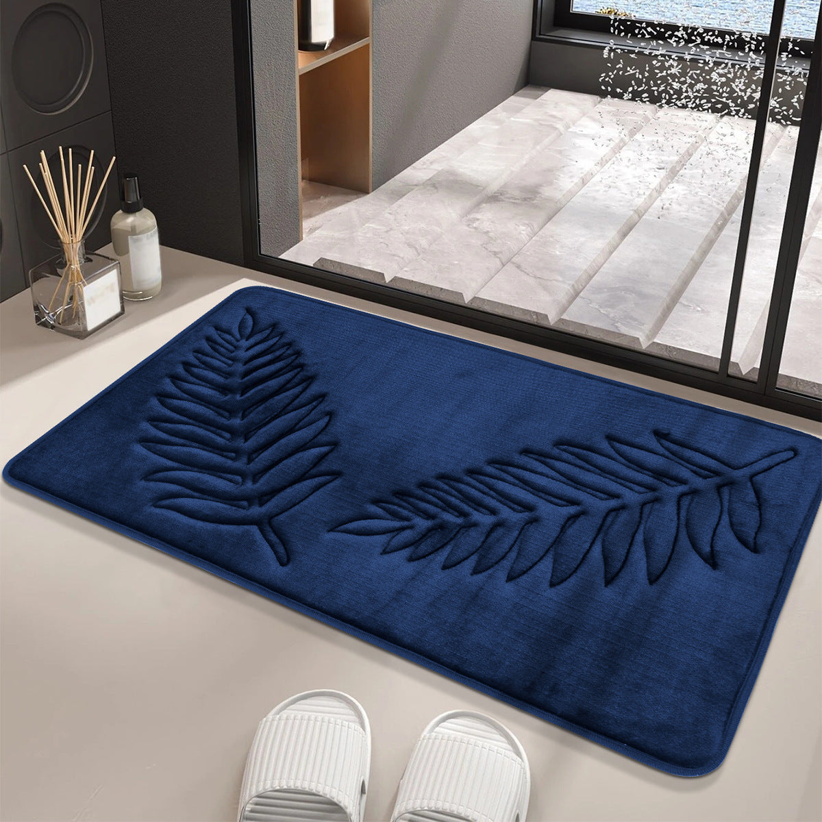 Ultra-Soft Memory Foam Bathroom Mat - Non-Slip, Super Absorbent, Machine Washable Rug (Multiple Sizes & Colors)